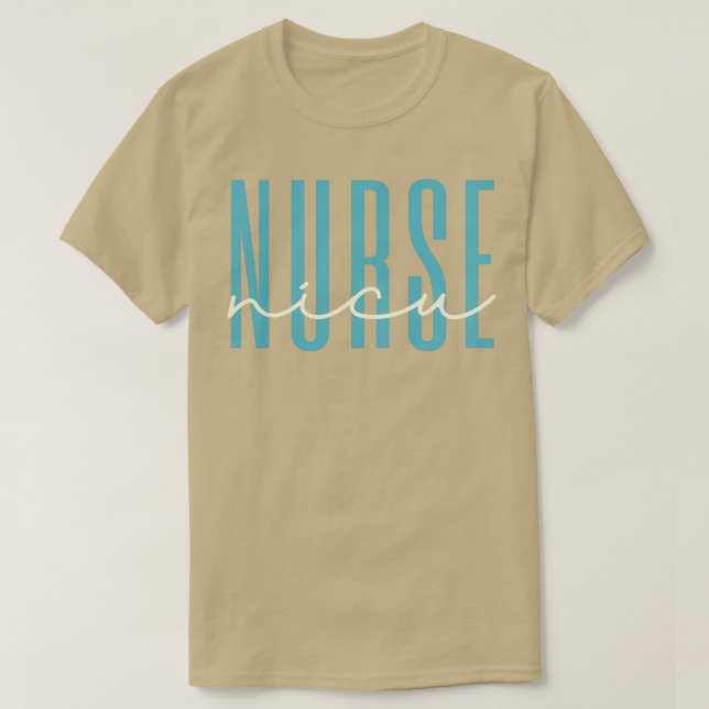 T-shirt Infirmière NICU Infirmière Cadeau De Diplôme Pour  (Design devant)
