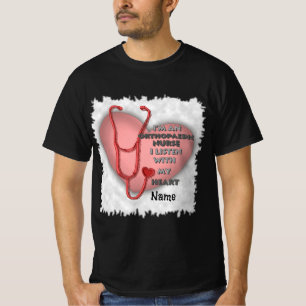 T-shirt Infirmière orthopédique du Coeur rouge