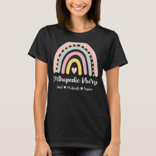 T-shirt Infirmière orthopédique Motivation de guérison Ins