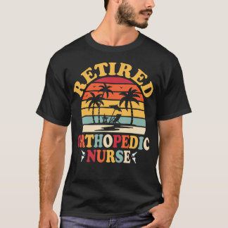 T-shirt Infirmière Orthopédique Retraitée Rétro Soins Orth