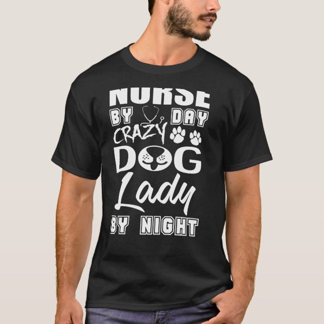 T-shirt Infirmière par jour (Devant)