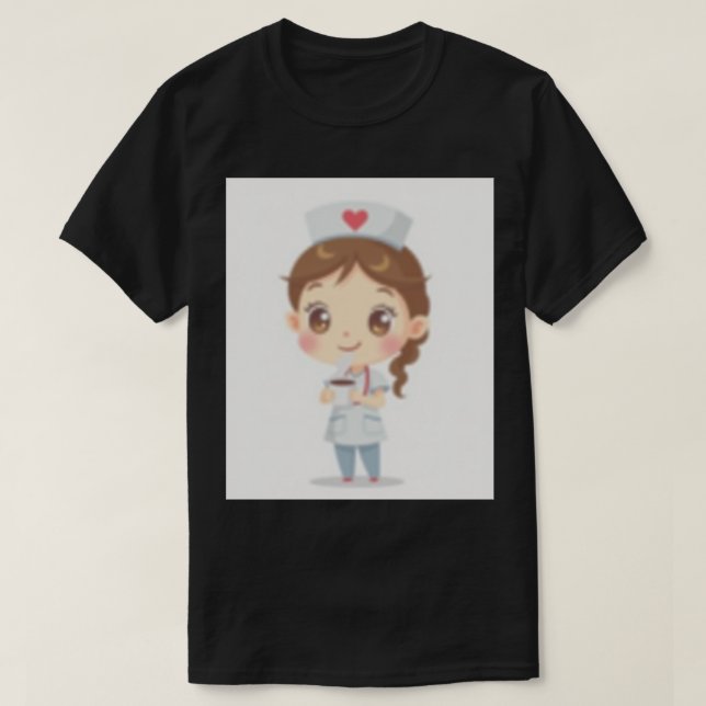 T-shirt Infirmière passionnée de café travailleuse du sect (Design devant)
