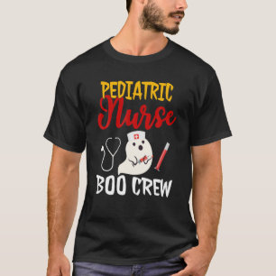 T-shirt Infirmière pédiatrique Boo Crew Funny Halloween