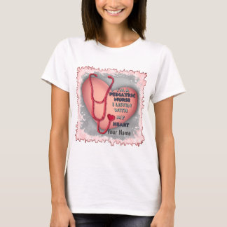 T-shirt Infirmière pédiatrique de Red Heart