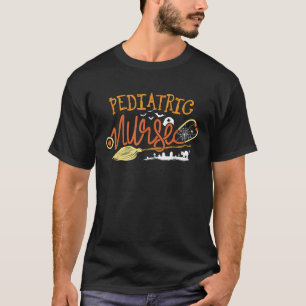 T-shirt Infirmière pédiatrique Halloween RN Pédiatre Soins