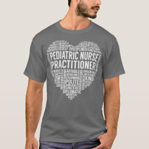 T-shirt Infirmière pédiatrique Praticien Coeur