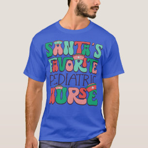 T-shirt Infirmière pédiatrique préférée Santas