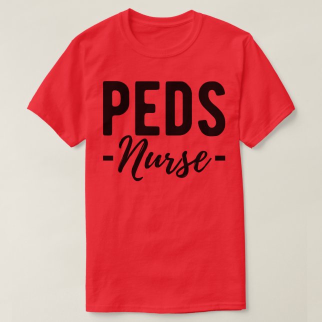 T-shirt Infirmière PEDS (Design devant)