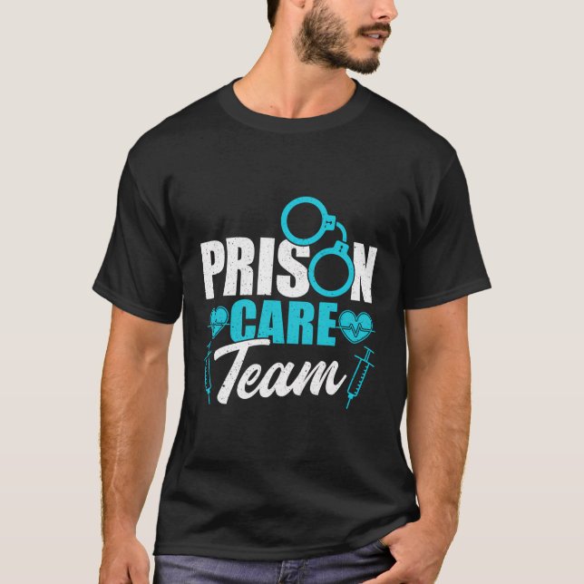 T-shirt Infirmière pénitentiaire (Devant)