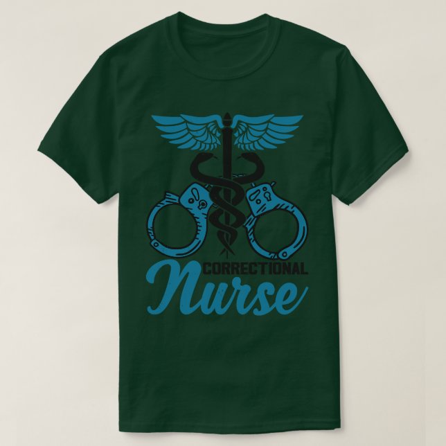 T-shirt Infirmière pénitentiaire (Design devant)