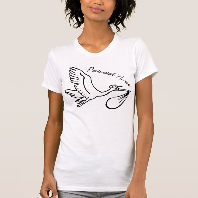 T-shirt Infirmière périnatale (Devant)