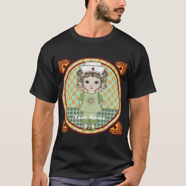 T-shirt infirmière petite fille (Devant)