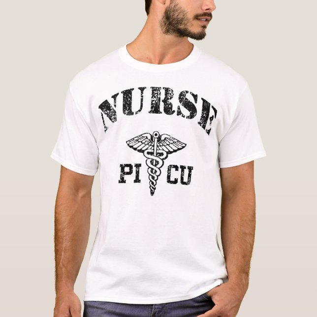 T-shirt Infirmière PICU (Devant)