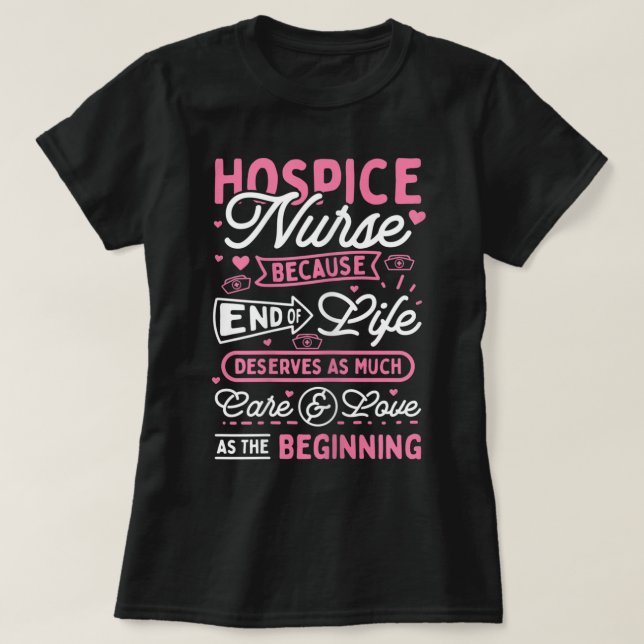 T-shirt infirmière pour femmes (Design devant)
