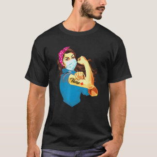 T-shirt Infirmière pour maman grand-mère forte Infirmière