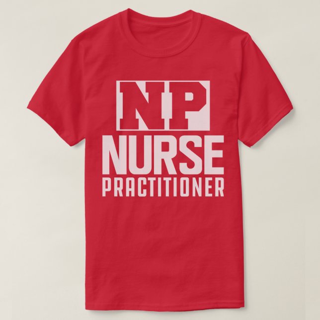 T-shirt infirmière praticienne du NP w (Design devant)