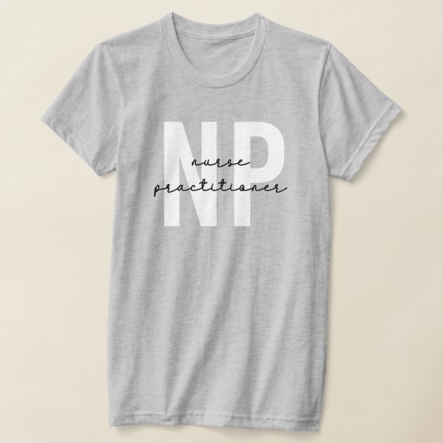 T-shirt Infirmière praticienne NP Graduation Cadeau (Poser)