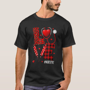 T-shirt Infirmière préférée de Cupidon Médaille de soins i