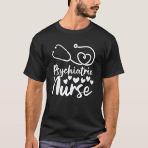 T-shirt Infirmière psychiatrique hôpital psychiatrique soi