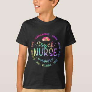 T-shirt Infirmière Psychiatrique Rn Santé mentale Psycholo