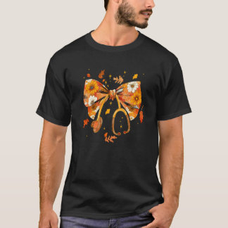 T-shirt Infirmière reconnaissante Stéthoscope Coquette Arc