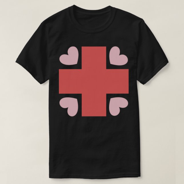 T-shirt Infirmière Redheart (Design devant)