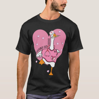 T-shirt Infirmière Registered Silly Goose Saint Valentin c