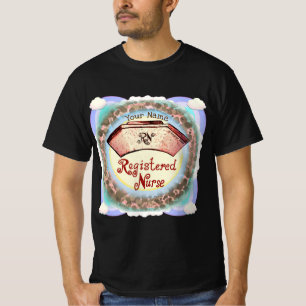 T-shirt Infirmière rétro RN Infirmière Casquette
