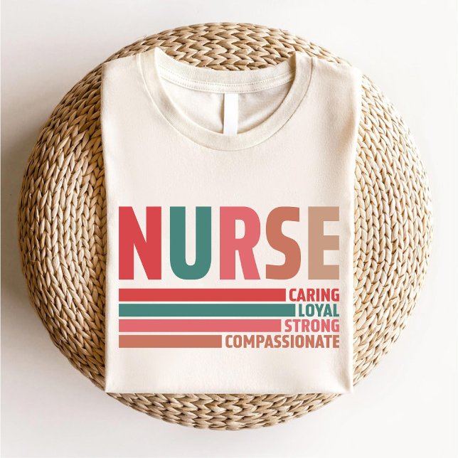 T-shirt Infirmière rétro RN, Nouvelle infirmière, Infirmiè (Retro RN Nurse, New Nurse, Registered Nurse T-Shirt)