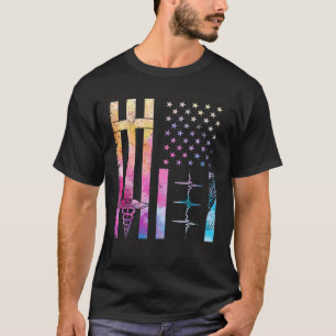 T-shirt Infirmière RN chrétien Jésus infirmière des urgenc
