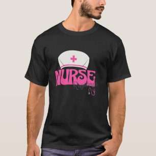 T-shirt Infirmière Rose Stéréotype Soins Infirmière Jour M