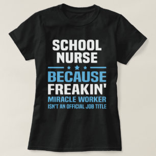 T-shirt Infirmière scolaire