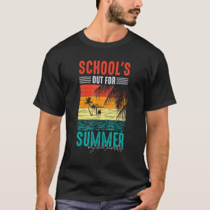 T-shirt Infirmière Scolaire Vie Dernier Jour D'école Les C