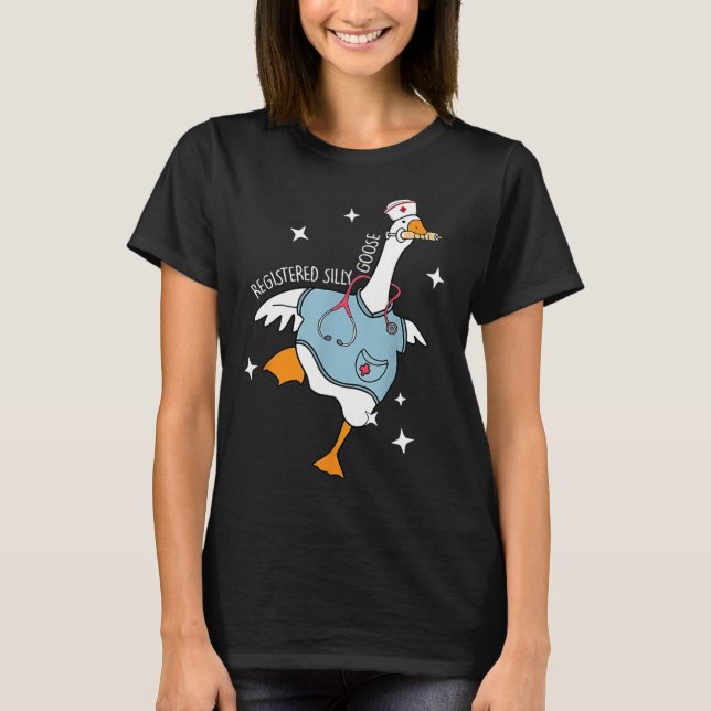 T-shirt Infirmière Silly Goose Infirmière pédiatrique Appr (Devant)