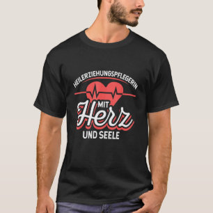 T-shirt Infirmière soignante avec aide pour handicap cardi