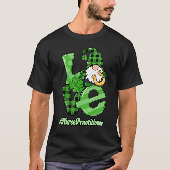 T-shirt Infirmière Spécialisée Conception St Patrick (Devant)