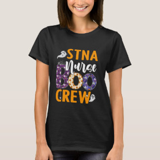 T-shirt Infirmière STNA Équipage Boo Fantôme d'Halloween É