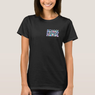 T-shirt Infirmière Super Retourner à l'école Cute Enseigna