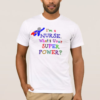 T-shirt Infirmière Superhero