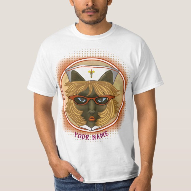 T-shirt infirmière sur mesure (Devant)