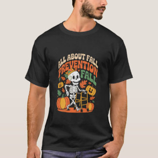 T-shirt Infirmière Tout sur la prévention des chutes PT OT