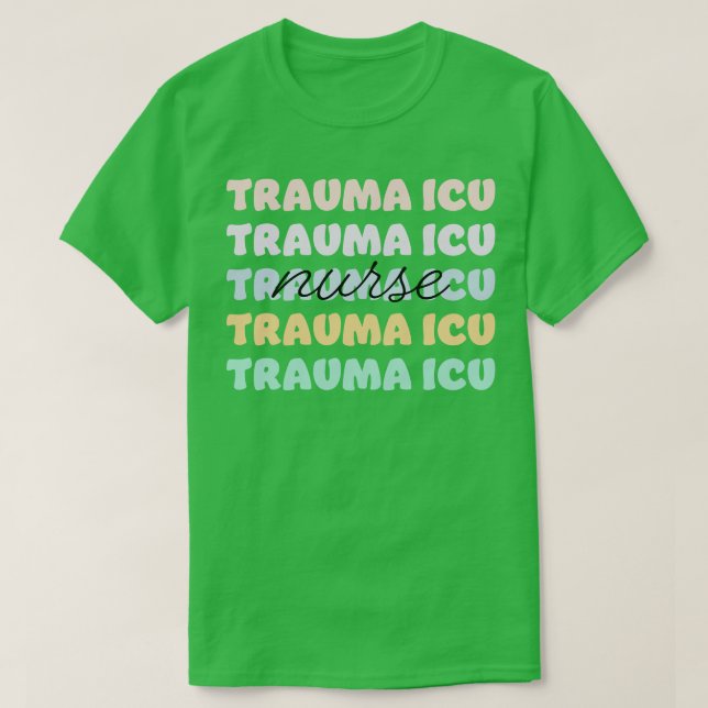 T-shirt infirmière trauma (Design devant)