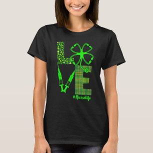 T-shirt Infirmière Vaccine St Patrick S Love
