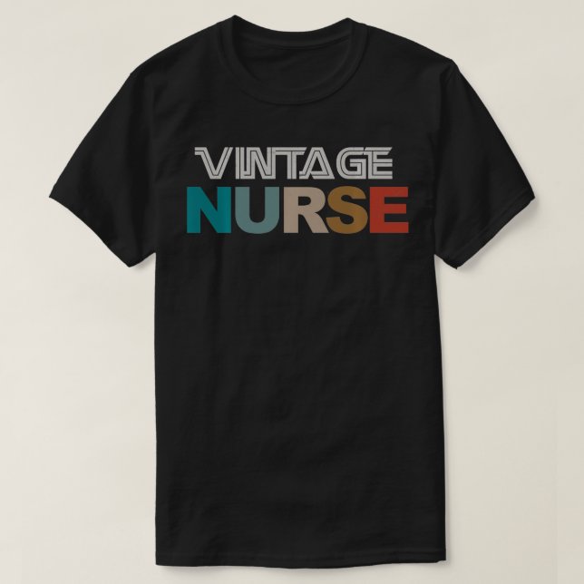 T-shirt Infirmière vintage (Design devant)