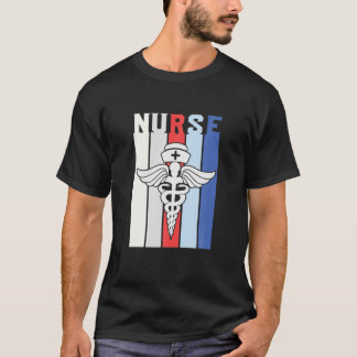 T-shirt Infirmière Vintage rétro ICU NICU RN Infirmières F