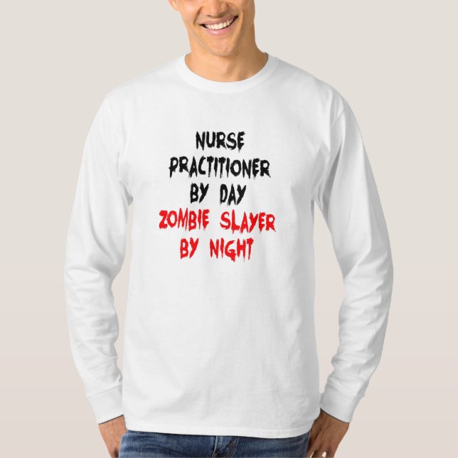 T-shirt Infirmière zombie Slayer (Devant)