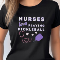Infirmières aiment jouer Pickleball Amusants Infir