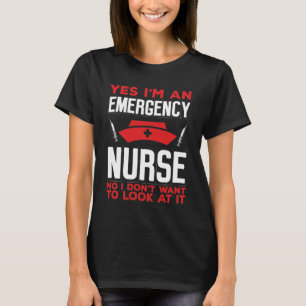 T-shirt Infirmières de salle d'urgence Hôpital Infirmiè