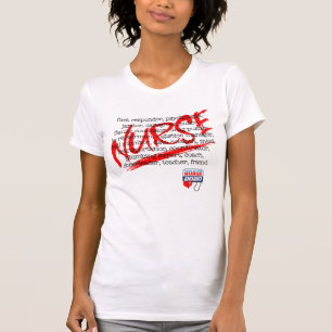 T-shirt Infirmières et leurs nombreux emplois - Que fait u