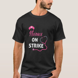 T-shirt Infirmières féminines en grève Minnesota Patients